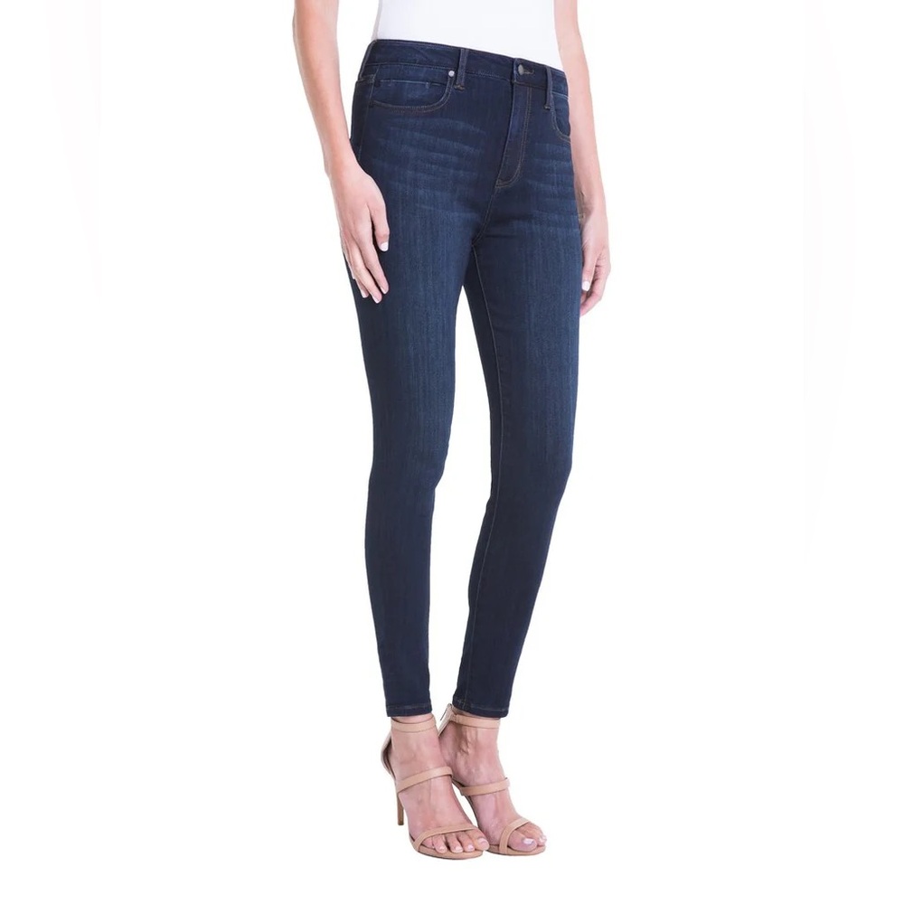Liverpool Bridgette High Rise Ankle Skinny Jeans Griffith Spring Rinse Sz 12/31